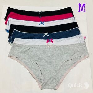 M - New 7 pieces Next Cotton Low-Rise Panties